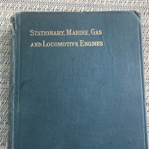 RARE ANTIQUE BOOK ON ENGINES